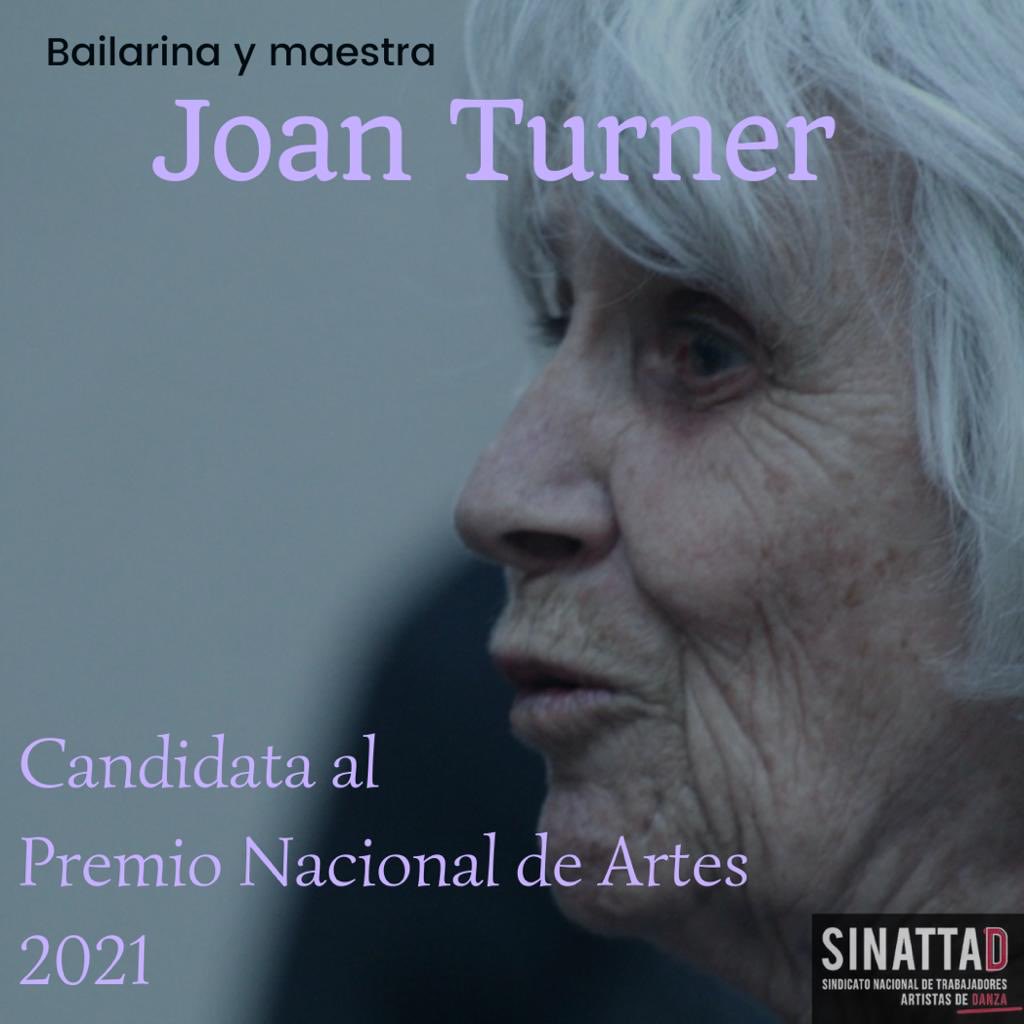 Premio Nacional de Artes 2021 para JOAN TURNER