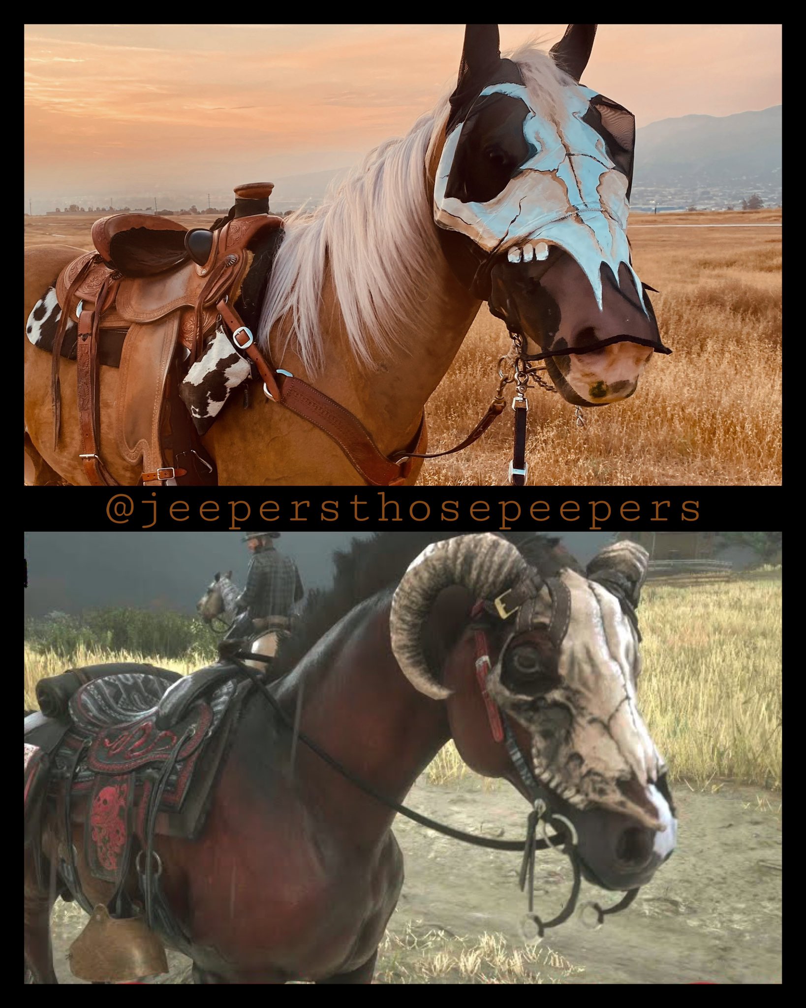 demonstratie Overtreden Praten tegen Ʊ ʏᴇᴇʜᴀᴡʟʟʏᴡᴏᴏᴅ Ʊ on Twitter: "Just got the Outlaw Pass in real life ☠️ I loved #redeadredemption2 / #reddeadonline 's horse masks so I made one myself. Take note @rockstargames - horse demonstratie Overtreden Praten tegen Ʊ ʏᴇᴇʜᴀᴡʟʟʏᴡᴏᴏᴅ Ʊ on Twitter: "Just got the Outlaw Pass in real life ☠️ I loved #redeadredemption2 / #reddeadonline 's horse masks so I made one myself. Take note @rockstargames - horse