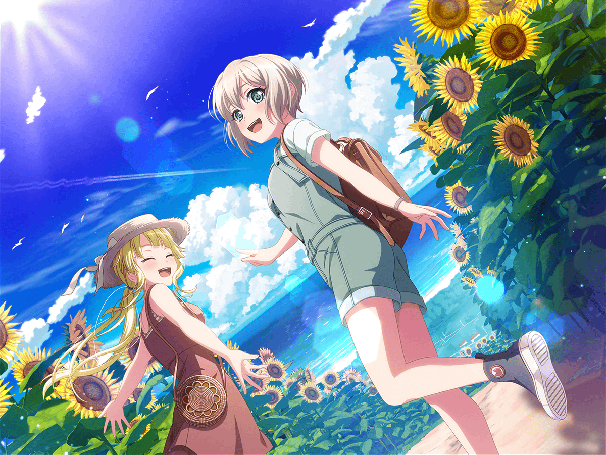 gbp_bot's tweet photo. 【夏の手前に咲く笑顔】青葉 モカ https://t.co/XgHjOIflGg