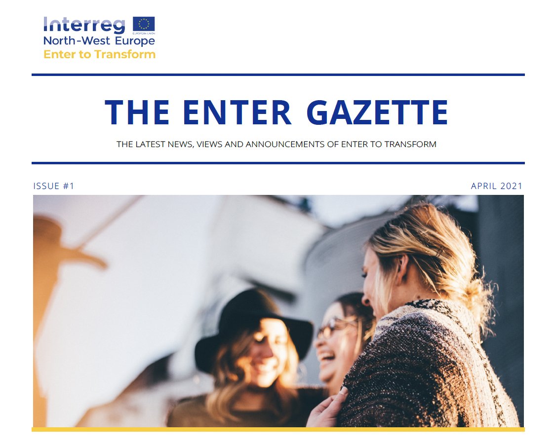 enter2transform's tweet image. Newcomer Entrepreneurship @INTERREG_NWE The Enter Gazette @j_terstriep and @AlexElisaDavid 
nweurope.eu/media/13549/en…