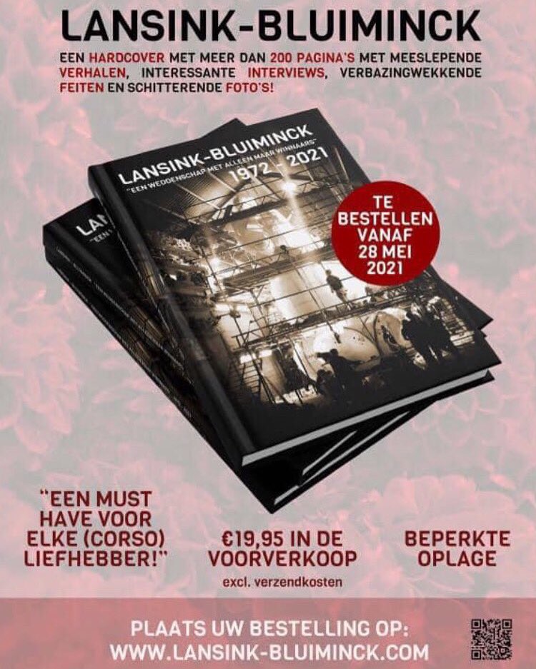 GroepLB's tweet photo. Een must have voor iedere corsobouwer.Als je zeker wilt zijn van een boek dan moet je nu bestellen! We geven een inkijkje in onze corsogroep. 
224 pagina’s met foto’ en verhalen van oa(oud)ontwerpers, sponsoring, kleding/figuratie, catering, dahliaveld, bouwmethodes etc. https://t.co/fHP9v6hufk