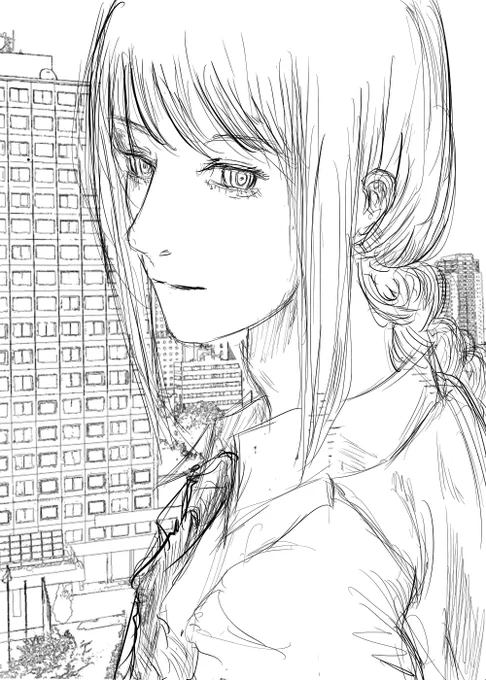 マキマさんⅨ

#夏の創作クラスタフォロー祭り 
#絵描きさんと繫がりたい 
#チェンソーマン #chainsawman 
