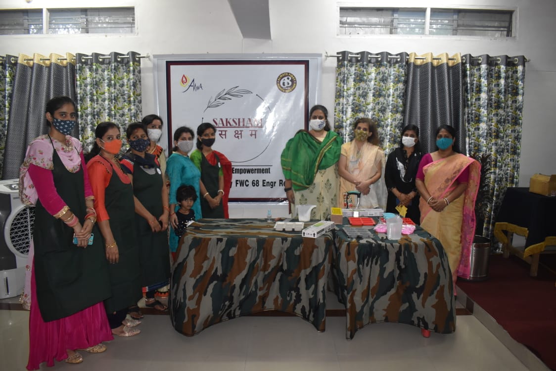 IaSouthern's tweet photo. #ProjectSaksham an #WomenEmpowerment intiative for the families of #SudarshanChakraSappers has been instituted at #Bhopal with an aim to empower women through vocational training and entrepreneurship skills.
#AWWA
@adgpi https://t.co/8DHofWmm3v