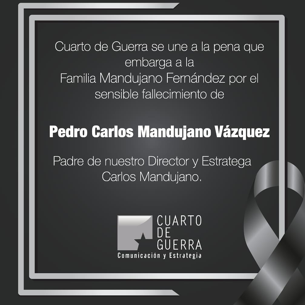 Ha partido un gran hombre, entregado a su estado y a su familia.

Una lamentable pérdida para Michoacán, su familia, amigos y seres queridos.

Un abrazo fuerte para todos.