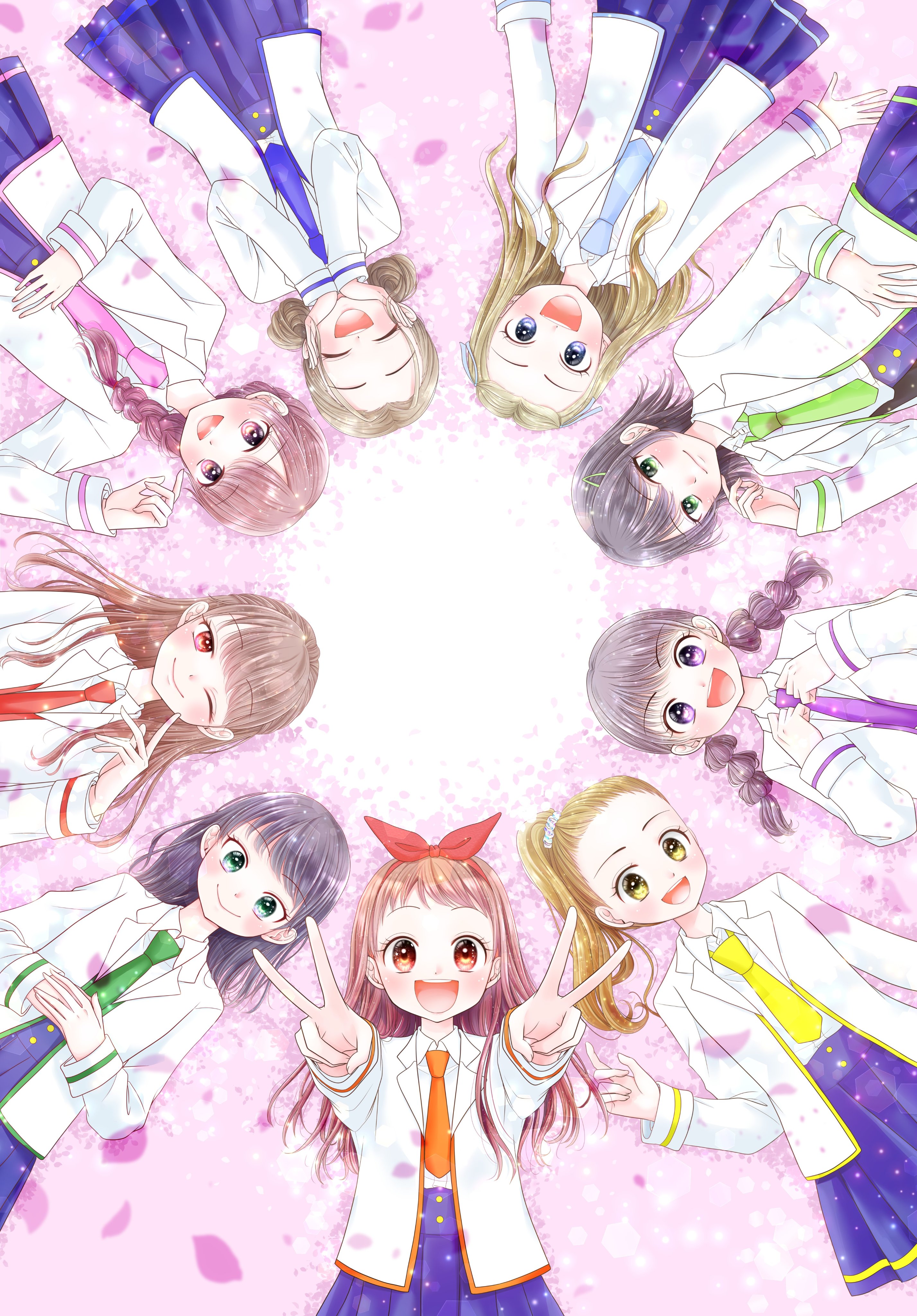 おりとかほり 本日ガル学 コミックス ファンブック発売ですー コミックスには描き下ろし漫画やイラスト ４コマ漫画もありますので是非読んでみてください サイトでは試し読みもできます T Co Wrbr8foyif 画像はコミックス表紙桜