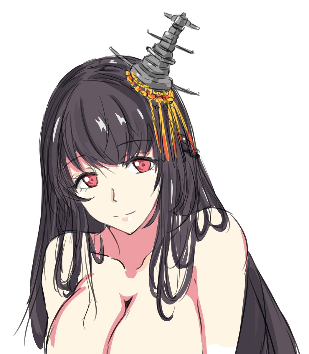 流れるような髪描けるようになりたひ 硬さが抜けないんだよねぇ Kenのイラスト 流れるような髪描けるようになりたひ 硬さが抜けないんだよねぇ Kenのイラスト