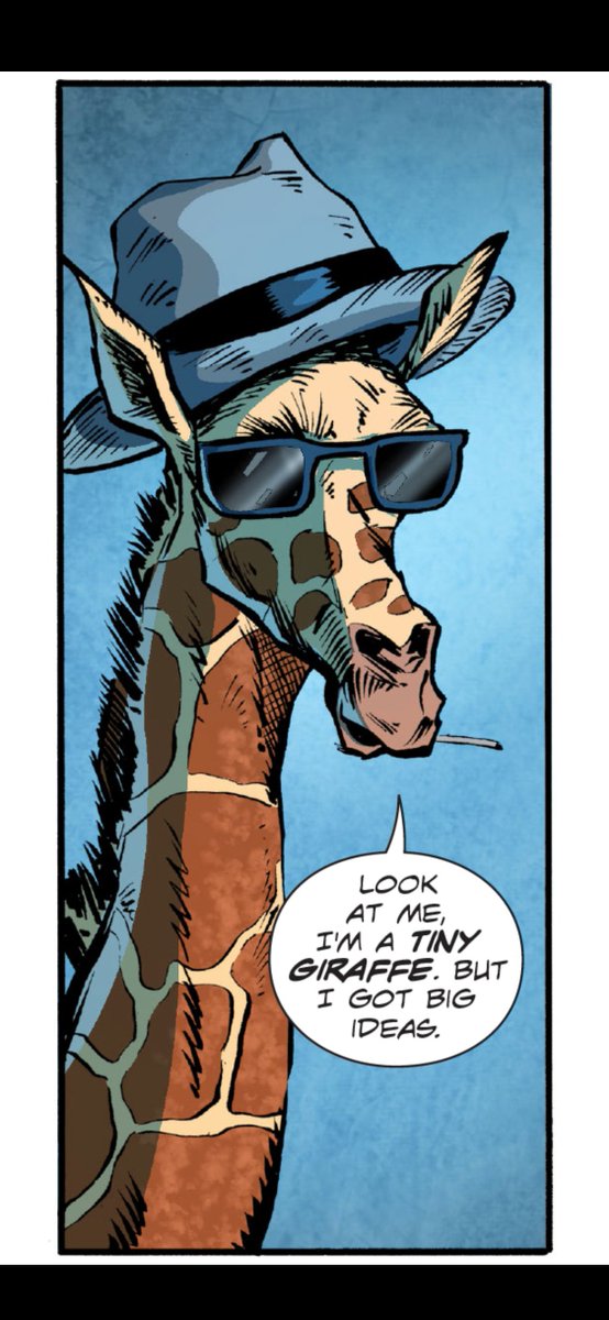 gr8_comic's tweet photo. A little giraffe with big ambitions. 

https://t.co/pg4i4ZzOO6

#comics #indiecomics #tinygiraffe #kidsbooks #TheOrville #gr8 #Kickstarter https://t.co/PhgclDKecf