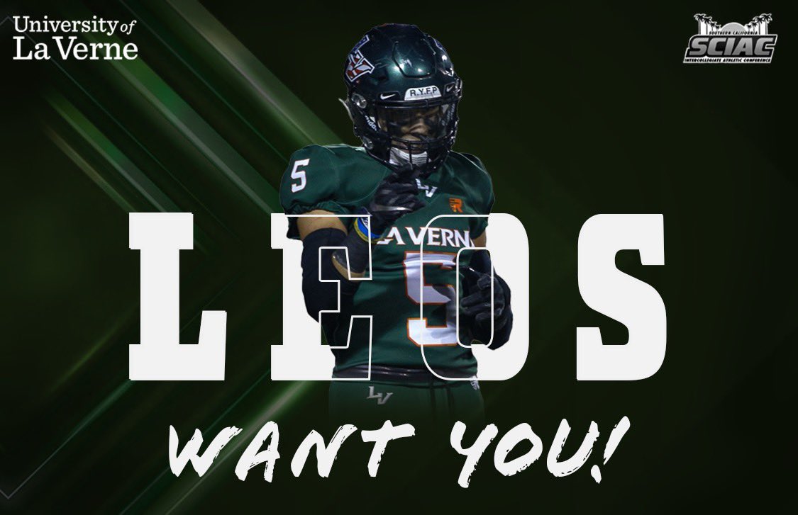 After a great talk with coach @miguelr_ulv I am excited to announce that I got my first offer from the University of La Verne!
