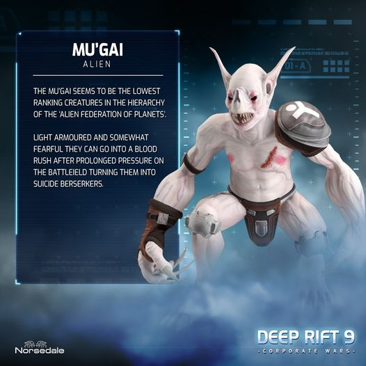 Deeprift_9's tweet photo. Don't be fooled by their ranking, Commander! Always be careful when encountering a Mu'Gai! 

Get to know more about the lore of Deep Rift 9 and talk to other commanders on our community: https://t.co/1pznKzrqsc

#DeepRift9 #RTS #MMORTS #PC #Gaming #Indie #Strategy https://t.co/Z5lB9bUxQn