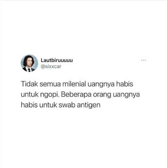 Sama buat beli susu beruang.