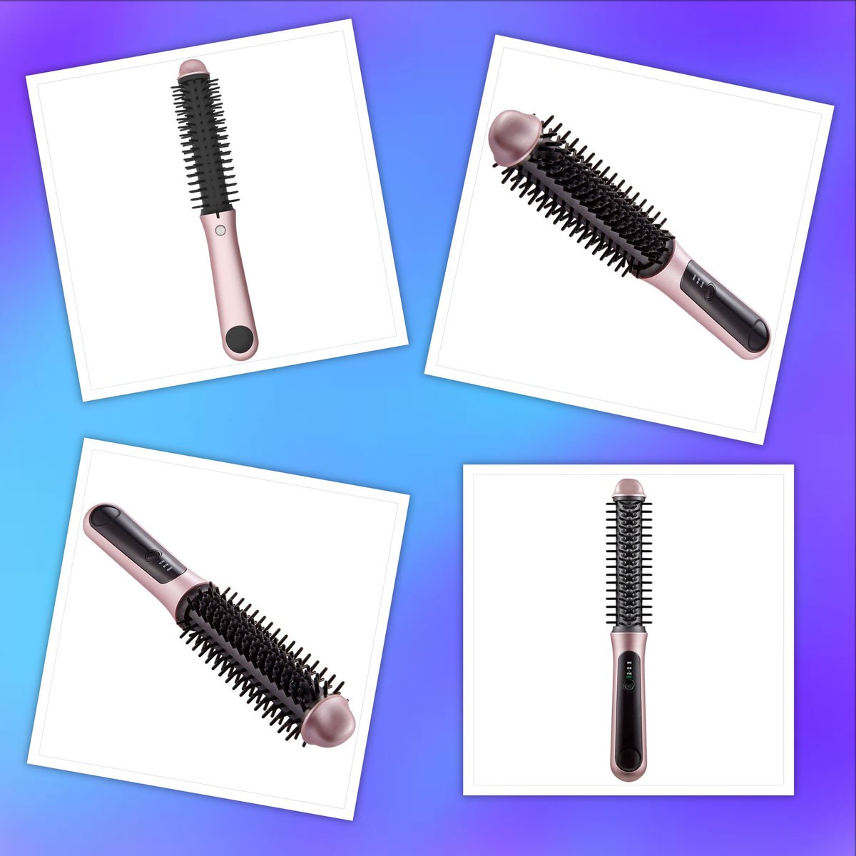 unitopchina's tweet photo. By using Unitop portable USB rechargeable hair curler, it is so easy for you to turn into a sexy queen or a sunshine girl. Go and get it now! For more details of this product, please kindly visit: https://t.co/4VvHhXOLFe. #haircurler #curler #unitopchina #unitopsmarthome https://t.co/8uaTySBMmu