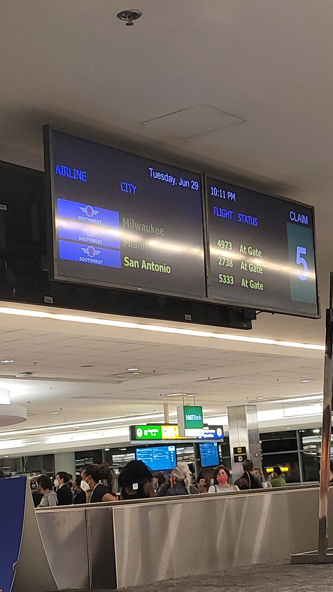 Landed at 9. It's after 10 and still no bags??? <a href="/SouthwestAir/">Southwest Airlines</a> No answers at the "help" desk either.