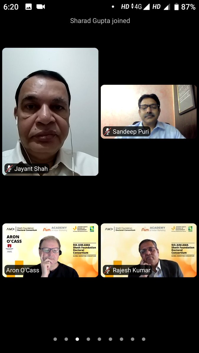 Academy Of Indian Marketing (@academyofindia1) on Twitter photo B2B and Sales' being conducted by
Prof. Aron O'Cass,
Prof. Bulent Menguc,
Prof. Sandeep Puri and
Prof. Jaqueline Pels at the 9th AIM AMA Sheth Foundation Doctoral Consortium being hosted by <a href="/JAGSOMblr/">JAGSoM - Jagdish Sheth School of Management</a> <a href="/JagSheth/">Dr. Jagdish N. Sheth</a> #salesmarketing #b2bsales #b2bmarketing #b2bmarketplace B2B and Sales' being conducted by
Prof. Aron O'Cass,
Prof. Bulent Menguc,
Prof. Sandeep Puri and
Prof. Jaqueline Pels at the 9th AIM AMA Sheth Foundation Doctoral Consortium being hosted by <a href="/JAGSOMblr/">JAGSoM - Jagdish Sheth School of Management</a> <a href="/JagSheth/">Dr. Jagdish N. Sheth</a> #salesmarketing #b2bsales #b2bmarketing #b2bmarketplace