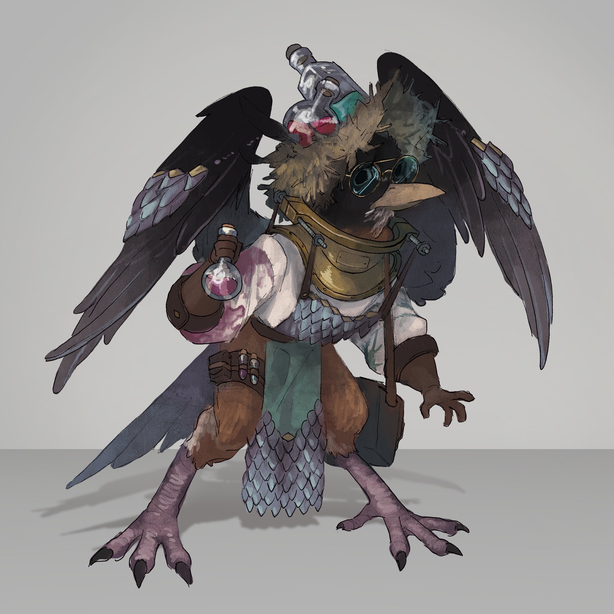 jin@COMMS🫡 on X: “Lil lil aarakocra artificer! https://t.co 