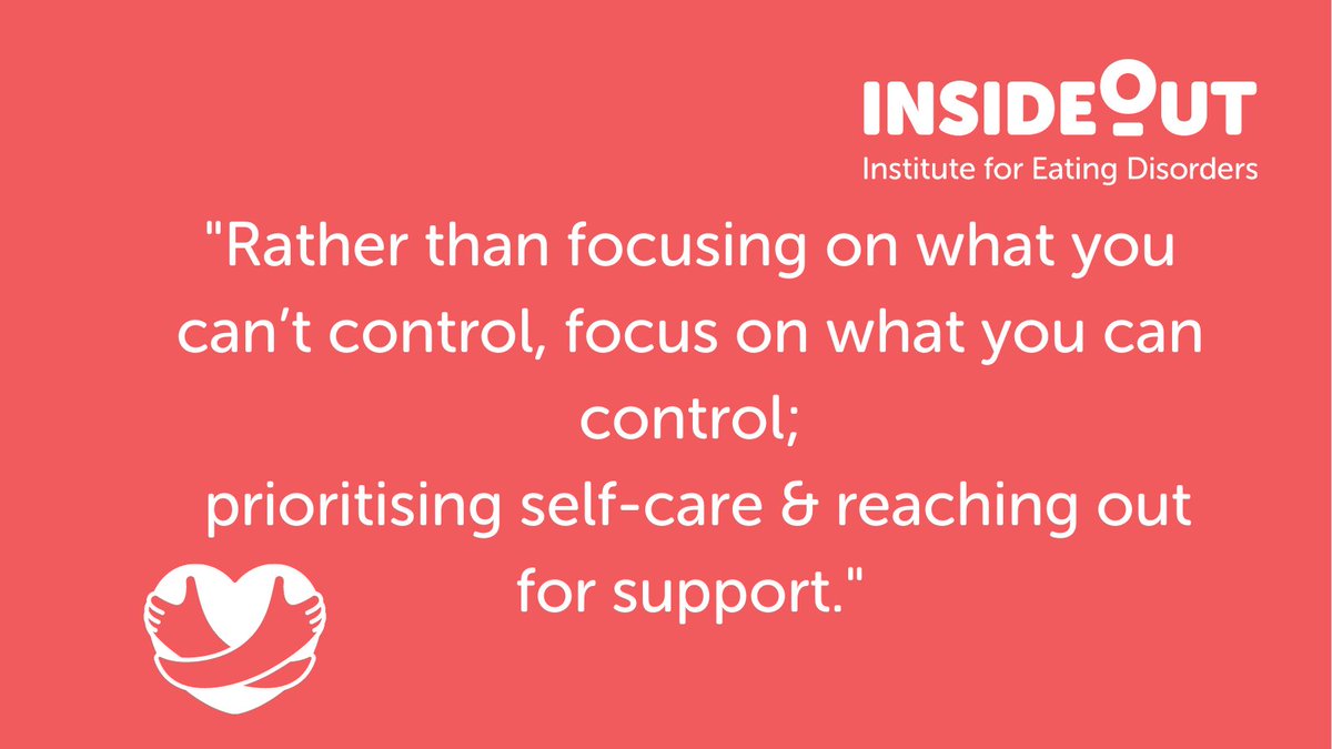With the #COVID19 situation changing you may feel like even basic aspects of your daily life are not predicable or within your control - a trigger for the #eatingdisorder to ramp up. Here's some helpful advice from our clinical team insideoutinstitute.org.au/resource-libra…