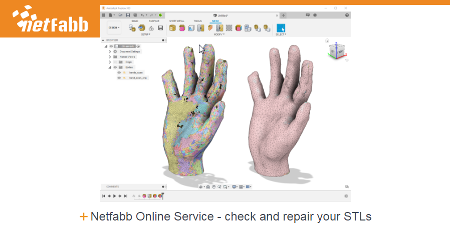 tomo1230's tweet image. Netfabb Online Service 
無料STL修復専用オンラインサービス！
Autodesk アカウントで使えます♪
service.netfabb.com 
#Netfabb