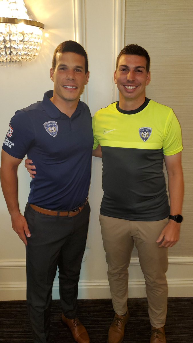 KSRefereePro's tweet image. Congratulations to Nate Colling and Velemir Stefanovic who are heading to Florida representing @KSRefs and @KSYouthSoccer at the National event ⚽️⚽️
