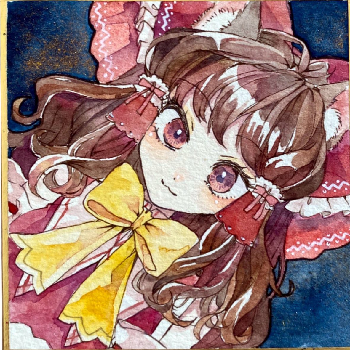 猫アリス、猫パチュリー、猫霊夢の豆色紙ヤフオクに出品しましたー。日曜8時までです。よろしくお願い致します!
https://t.co/Bmh51AV5vK 