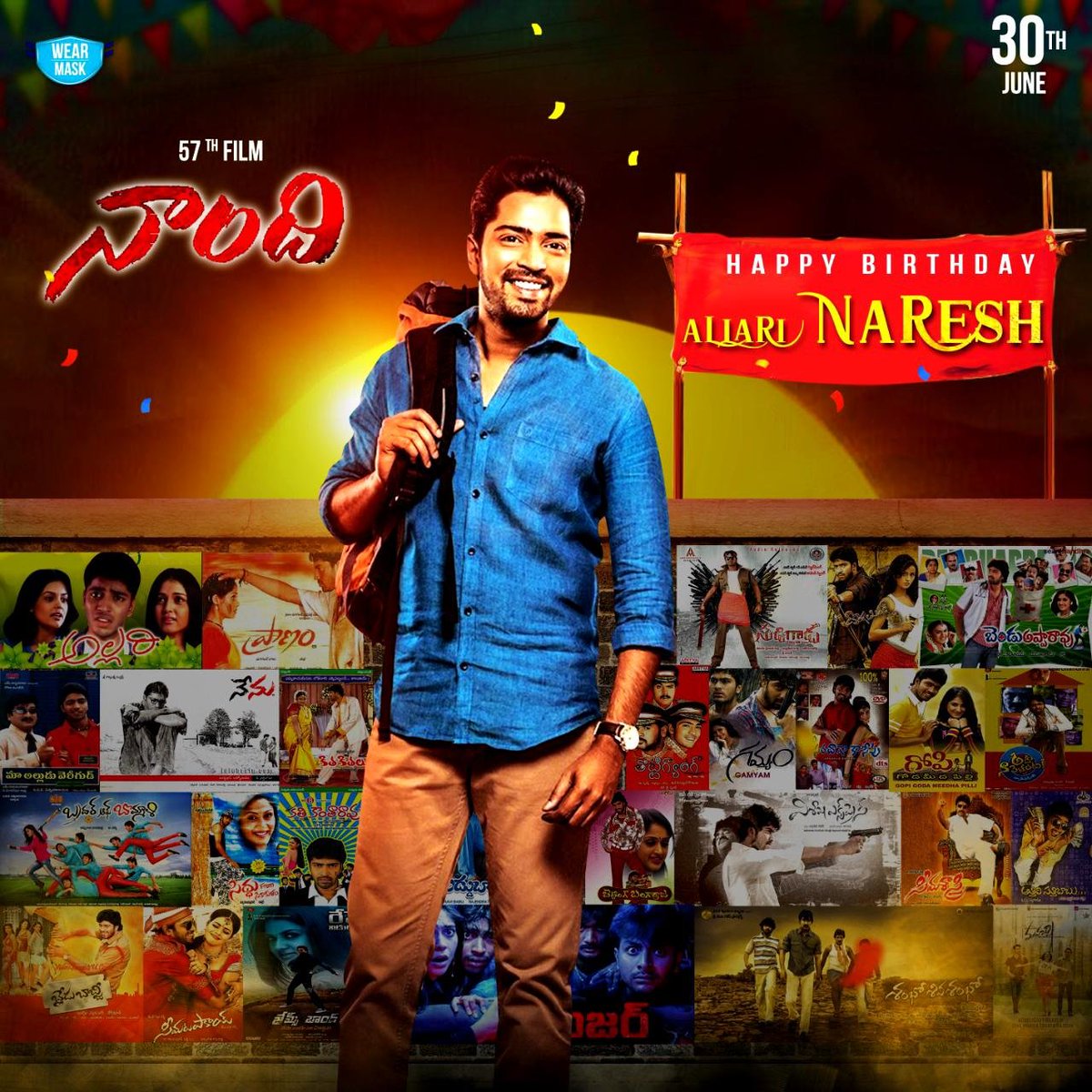 మన అల్లరోడు  <a href="/allarinaresh/">Allari Naresh</a>  గారికి జన్మదిన శుభాకాంక్షలు...

#HappyBirthdayAllariNaresh 
#HBDAllariNaresh 
#Akhanda