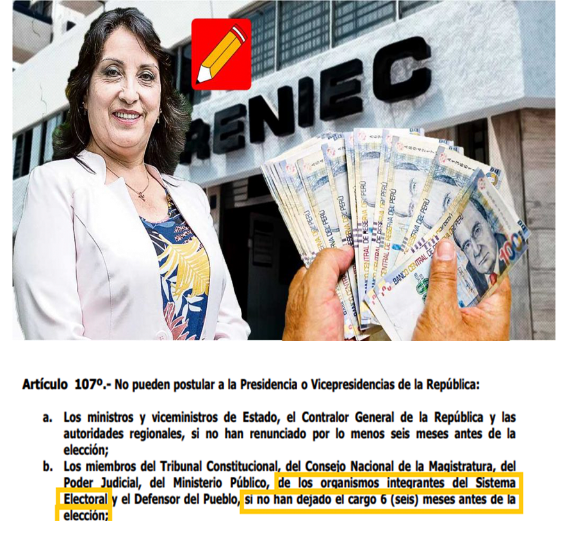 IdlReporteros's tweet photo. #loúltimo  Expresidente del Tribunal OCSE Dra. Mónica Yaya presenta Nulidad  de la Inscripción de la señora Dina Boluarte como  candidata a la Vicepresidencia de la Republica por una clara infracción al Art 107 de la ley Orgánica de Elecciones,  ante el JNE y (JEE)Lima Centro 2 https://t.co/70q3jmkrVu