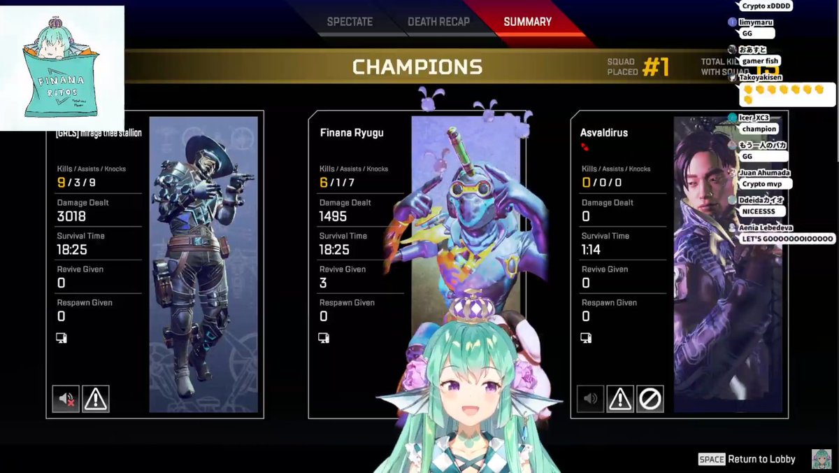 Zeroblade's tweet photo. FISH POGGERS
#FinaLive https://t.co/qPtGqdljcI