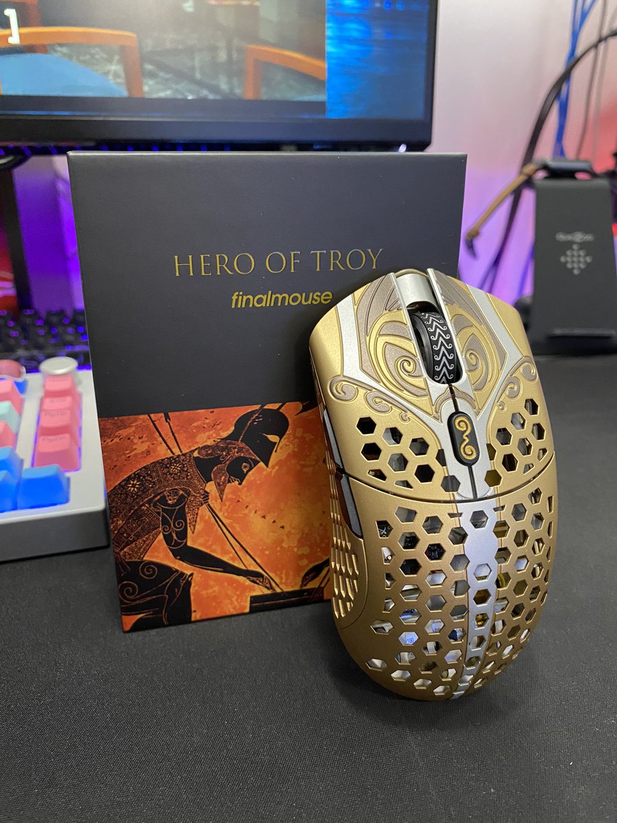 希少品箱あり】Finalmouse Achilles Hero of Troy Finalmouse