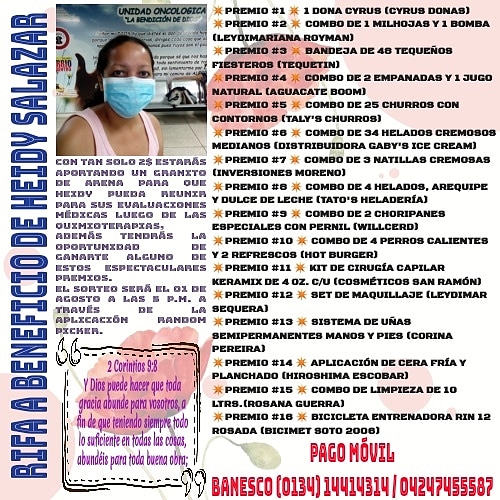 juancavillegas's tweet photo. #CampañaSolidarias #Tinaquillo #Cojedes #Venezuela #AyudaATuProjimo #AyudaHumanitaria ayudame a compartir estas campañas de recolección de fondos para gente de Tinaquillo un RT cuenta vamos @Class987FM @AlbanoGonzalo @MamaLisVzla @AlexaGomezDos @LeoGamezUNIDAD @Watcher_Ven RT RT https://t.co/aICeQddQuY