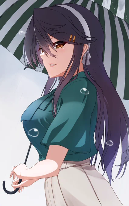 榛名とツェッペ
 #今月描いた絵を晒そう 