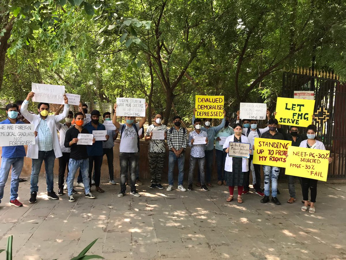 DrLokeshShrma's tweet photo. #supportfmge @thewire_in @thepeeinghuman @HWNewsEnglish @VinodDua7 @NMC_IND
@RusEduOfficial
@StrivingHuman
#supportfmge #FMGE #mfpp30 https://t.co/pvetSAOMme