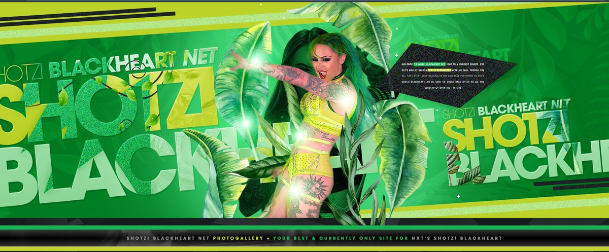 As promised our Site's Gallery is now officially reopen and we wanna thank <a href="/designtopia/">++ accepting orders !!!!</a> for our amazing layout &amp; we hope that @ShotziWWE &amp; everyone love as much as we do ! shotziblackheartnet.sosugary.com/Photos/index.p… #ShotziBlackheart #WWE #WWENXT #BallsyBadass #NXTonUSA
