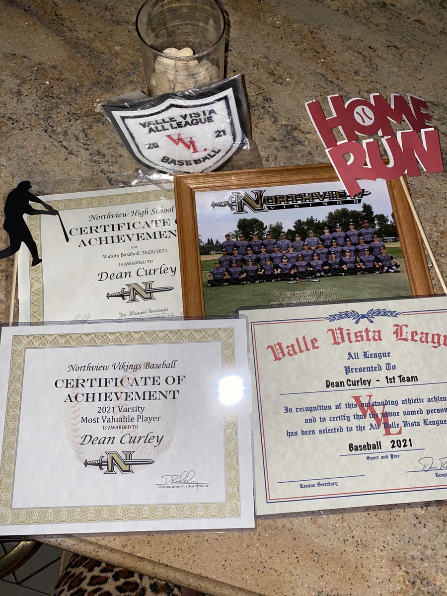 NatalieCurley2's tweet photo. Congratulations ⁦@deancurley1⁩ Thank you ⁦@NHSVikings⁩ for a season of baseball where all were welcome to attend during Covid wearing masks! https://t.co/QzxzCKHQm2