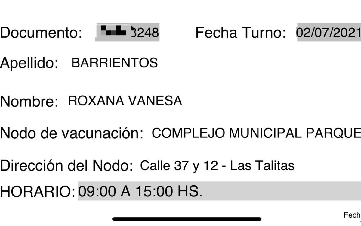 Rt para que Roxana Barrientos se entere que le saque el turno por error 😅 <a href="/matias_auad/">Matias Auad</a> #Tucumán