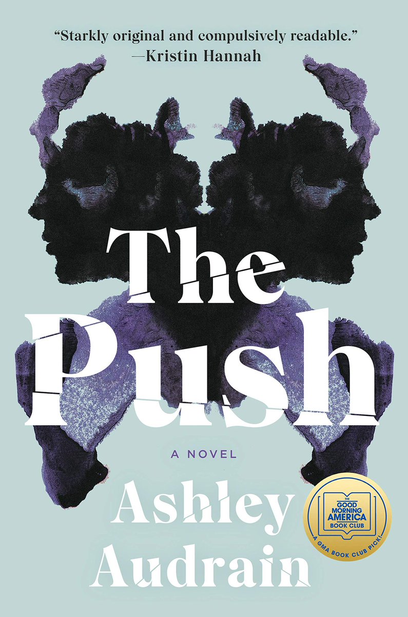 MandyTGray's tweet photo. One good thing about vacation is you have time to read. That can also be the one bad thing about vacation lol. I’m not sure my kids have ever watched my face change so much while reading a book. #wow #itsintense #thatending #thepush @audrain https://t.co/Ts5udznqQe