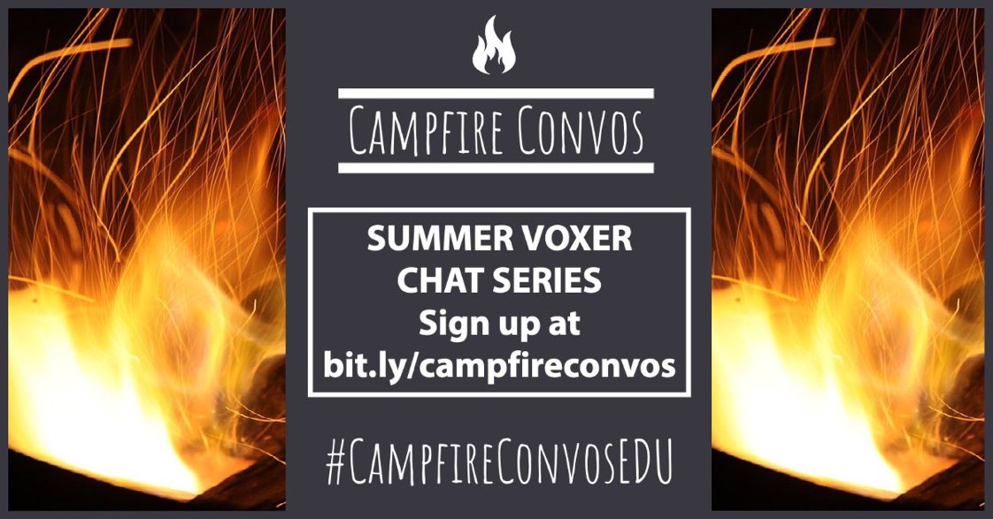 LaurenMKaufman's tweet photo. I’m incredibly excited to have been invited to be a Camp Counselor along with a great team for #CampfireConvosEDU with my favorite hosts @LainieRowell &amp; @smgaillard! Sign up &amp; get more info here: https://t.co/LTftBLWzxB @MisterCavey https://t.co/ElMrORlNuE