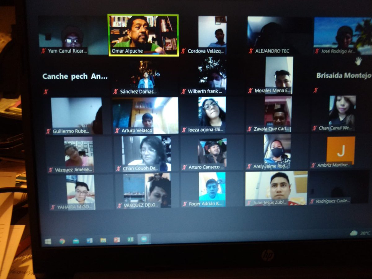 Hoy hemos culminado con las clases de #proyectos, cabe recalcar que fue una buena materia e impartida por un excelente profesor <a href="/omaralpuche/">omar alpuche leal</a> ✅