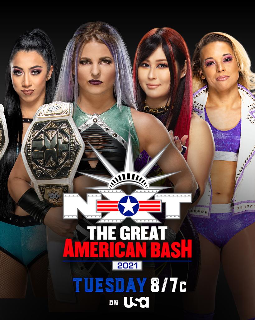 WWE NXT Great American Bash 2021: Full Match Card Announced 1