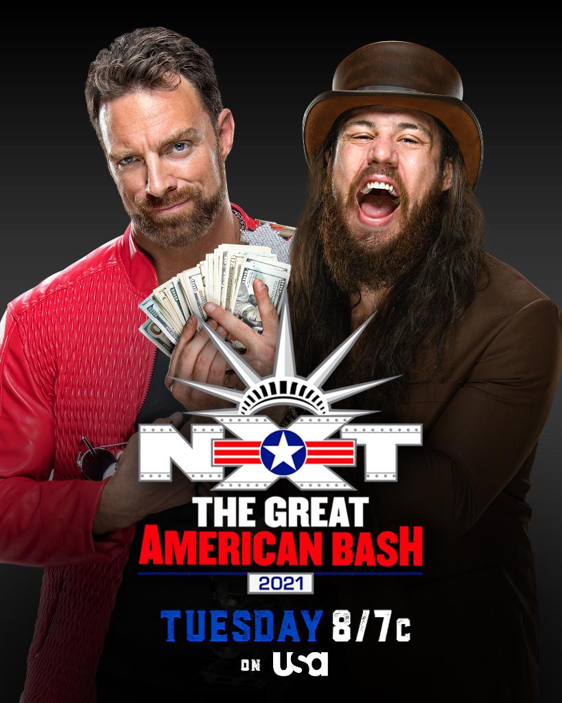 WWE NXT Great American Bash 2021: Full Match Card Announced 2