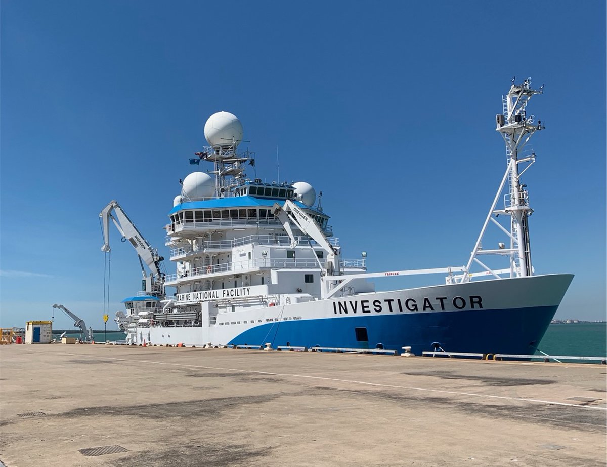 Our <a href="/austmus/">Australian Museum</a> scientists have embarked on the <a href="/CSIRO/">CSIRO</a> #RVInvestigator! This expedition voyage will go to the seamounts of Australia’s Indian Ocean Territories. Watch this space for more #investigatingtheIOT <a href="/museumsvictoria/">Museums Victoria</a> 📸Claire Rowe
