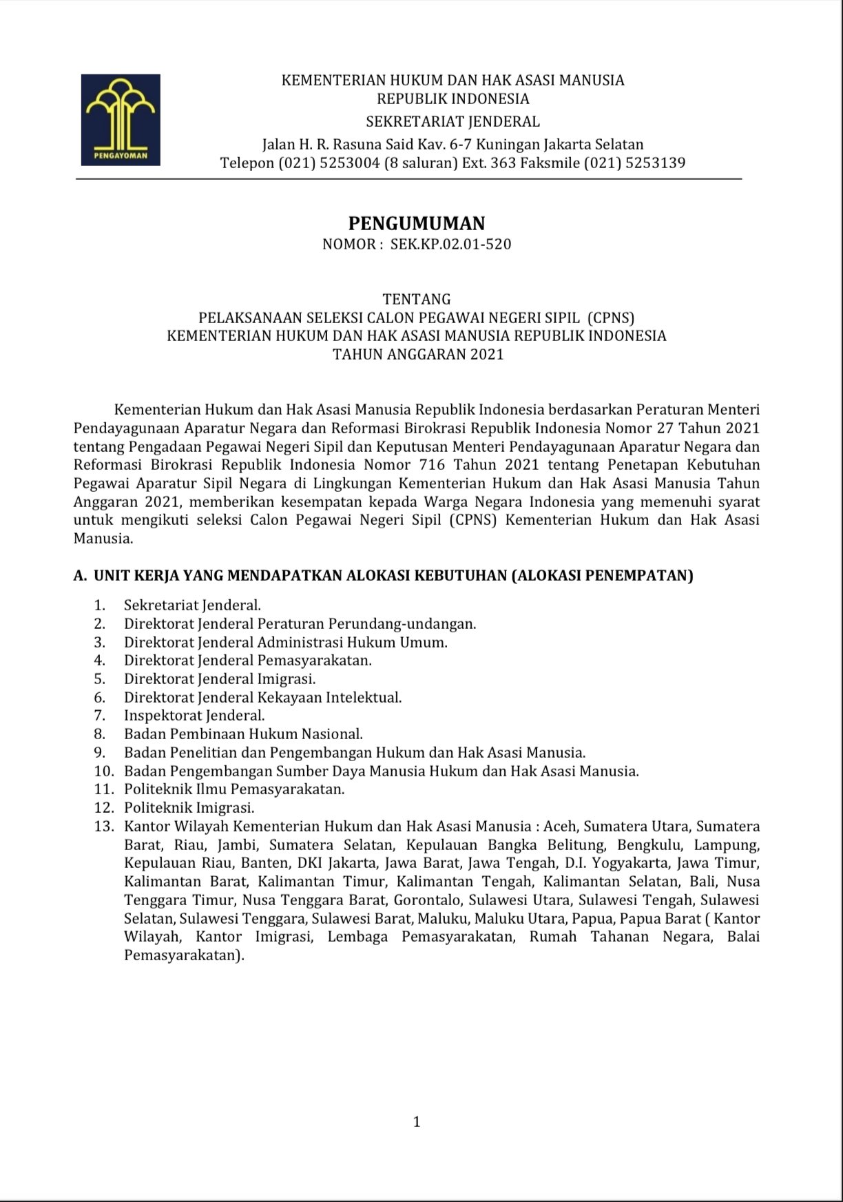 Seleksi Cpns Kemenkumham On Twitter Https T Co Uxwlidr9mo Twitter