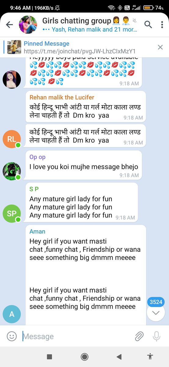 MBhanushal's tweet photo. @telegram  
What You Running On Your App..... please Stop As Soon As Possible....this Is Total Violence and Pornography.....Ban This Chat Group 🤬🤬🤬🤬🤬

Link : https://t.co/RcjKH05Yy4 https://t.co/gaOWTnku3V