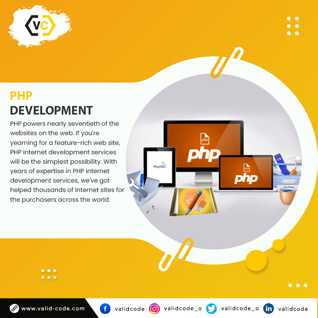 validcode_o's tweet image. PHP Development
#validcode #webDevelopment #ValidCodeDevelopment #WordPress #BlogWebsite #WordPressWebsite #Magento #PHP #androidapp #iosapp #seo #PHPDevelopment
valid-code.com/php-developmen…