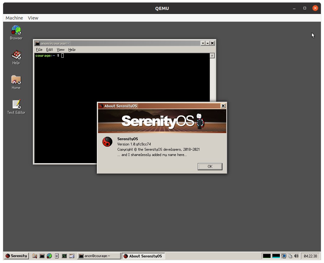 _w62_'s tweet image. My first patch of #SerenityOS 😄