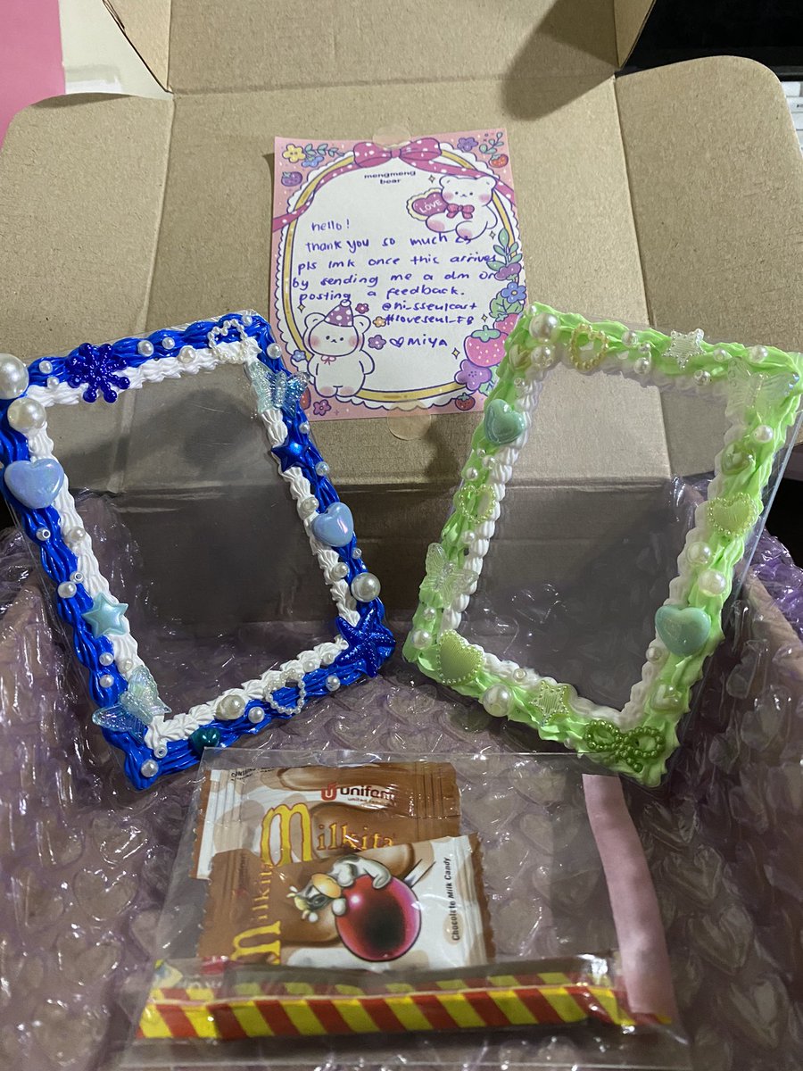 yunahttps's tweet photo. — #ynhttp_budols #loveseul_FB
thank u again @hi_sseulcart for these super cute toploaders!! it arrived safely~ ahhh ang cute niya super and thank u rin sa freebies >.< until our next transactions 🥰💞 https://t.co/abE12XCCA5