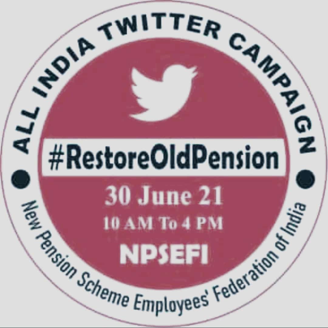 #RestoreOldPension
 #NPS_QUIT_INDIA <a href="/rashtrapatibhvn/">President of India</a> <a href="/pmoindia/">PMO India</a> <a href="/FinMinIndia/">Ministry of Finance</a>
<a href="/cmogujarat/">Karma Patel</a>
<a href="/nitinpatel/">Nitin Maganlal Patel</a>
<a href="/crpaatil/">C R Paatil</a>
<a href="/abpasmitatv/">ABP Asmita</a>
<a href="/VtvGujarati/">VTV Gujarati News and Beyond</a>
<a href="/aajtak/">AajTak</a>
<a href="/tv9gujarati/">Tv9 Gujarati</a>
<a href="/GSTV_NEWS/">GSTV</a>
<a href="/PTI_News/">Press Trust of India</a> 
<a href="/HMOIndia/">गृहमंत्री कार्यालय, HMO India</a> 
@VPSecretariat
<a href="/timesofindia/">The Times Of India</a>
<a href="/pamgujarat/">PAM Gujarat</a>
<a href="/nopruf_Guj/">NOPRUF Gujarat (official)</a>
<a href="/Jashvantdabhi1/">Jashvant_Dabhi</a>
<a href="/GujaratTalati/">(ART) Association of Revenue Talati Gujarat State</a>