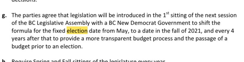 bobmackin's tweet photo. Remember the #GreeNDP accord that brought an end to the @bcliberals dynasty on this day in 2017? It contained specific language about a 2021 election. @DemocracyWatchr filed a court petition over the @bcndp breaking the deal and calling a snap pandemic election in 2020. #bcpoli https://t.co/vd06acpUVO