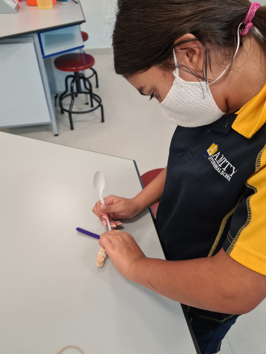 The wonderful #AmityADYear7 design and build their own catapults. Who will propel objects the furthest? #Competition
#AmitySecondary #BeExtraordinary #AmityInternationalSchool #AmityADScience #AmityADPhysics #AmityADIgnitingMinds