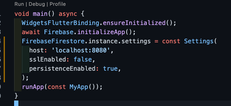 thisistakanori's tweet image. Flutter for webでfirestoreのemulator使おうと思ったらhotreloadで
「もうインスタンスあるから再設定できない!!」ってエラーの解消方法がわからないです誰か助けてください...
初回実行ではエラーでないです
#Flutter #FlutterForWeb #firestore