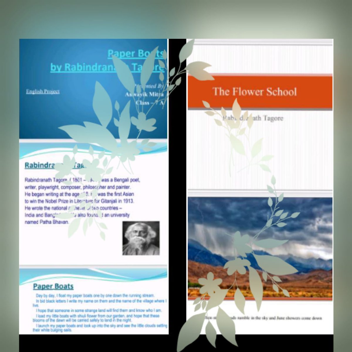 SISMaheshtala's tweet photo. This #multifarious role of nature has been reverberated with the creative zeal of the students of the *#7th standard*. An activity based assignment was conducted where the *#students delved deep in the unfathomable ocean of the classical literature by the polymath. https://t.co/WQOmrvi9Vw