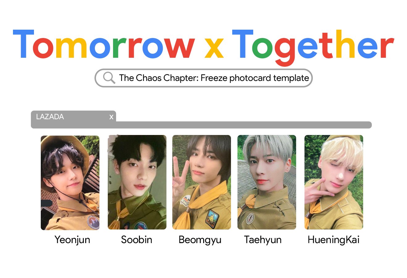 🌷 в Twitter: „UPDATED! TOMORROW X TOGETHER: The Chaos Chapter 