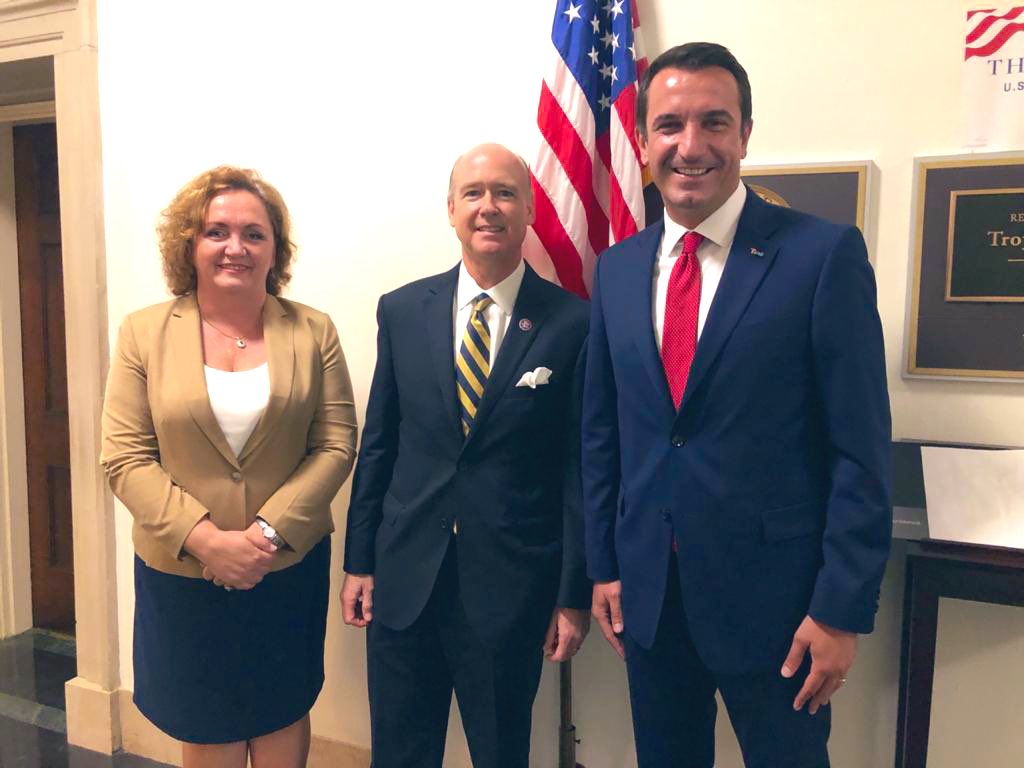 erionveliaj's tweet photo. Always a pleasure catching up with old friend @Robert_Aderholt &amp; new friend @JeffFortenberry

Can't wait to host them in Tirana next year for #EuropeanYouthCapital2022

Having bipartisan support at the 🇦🇱 Caucus in the 🇺🇸 House &amp; Senate speaks volumes of our special relationship! https://t.co/ISPTYIfmHU